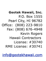 GeoTek Hawaii